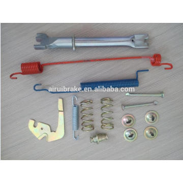 Brake repair spring and adjusting kit for Frontier Xterra parking shoe